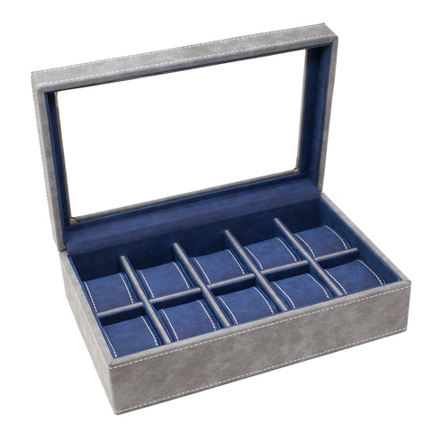 Ardesia 10 - Gray/Blue- Watch Box