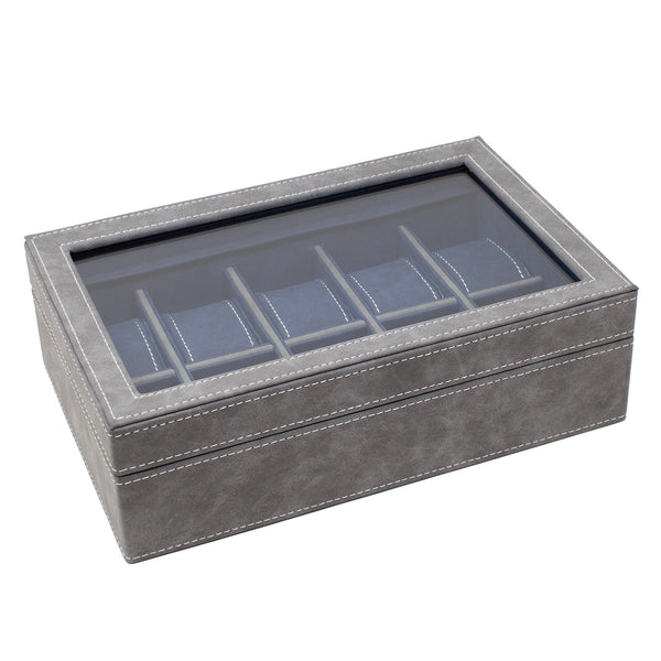 Ardesia 10 - Gray/Blue- Watch Box