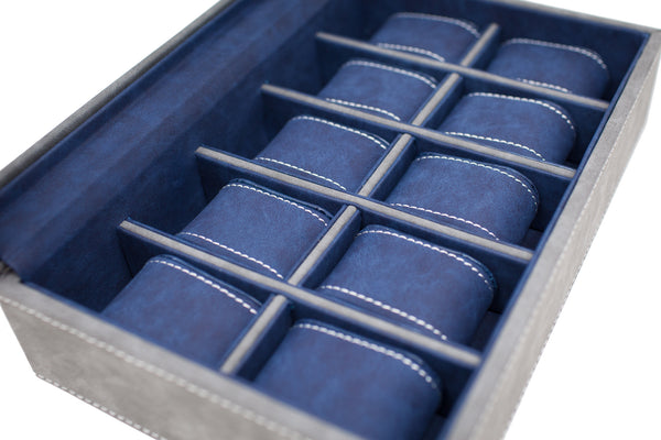 Ardesia 10 - Gray/Blue- Watch Box