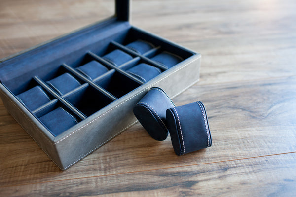 Ardesia 10 - Gray/Blue- Watch Box