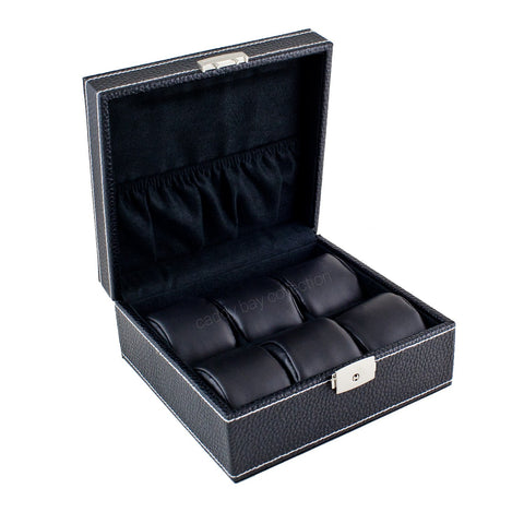 Ardesia 6 - Solid Top - Watch Box