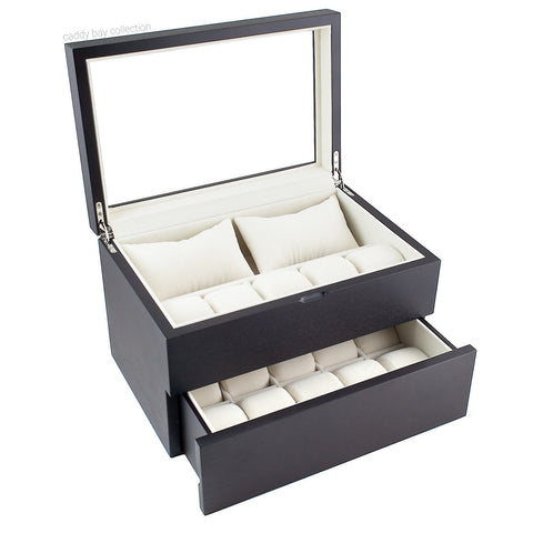 Madera 20 - Walnut - Watch Box - Caddy Bay Collection