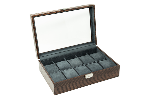 Ardesia 10 - Wood - Watch Box