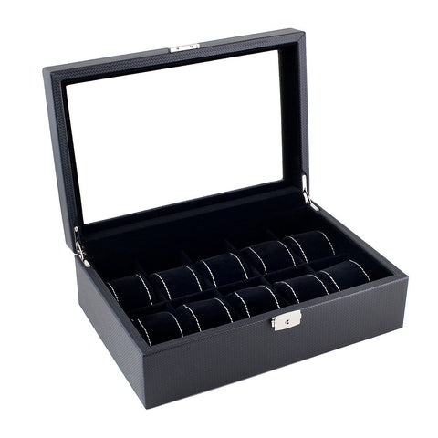 Carbon 10 - Watch Box - Caddy Bay Collection