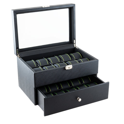 Carbon 20 - Chartreuse - Watch Box