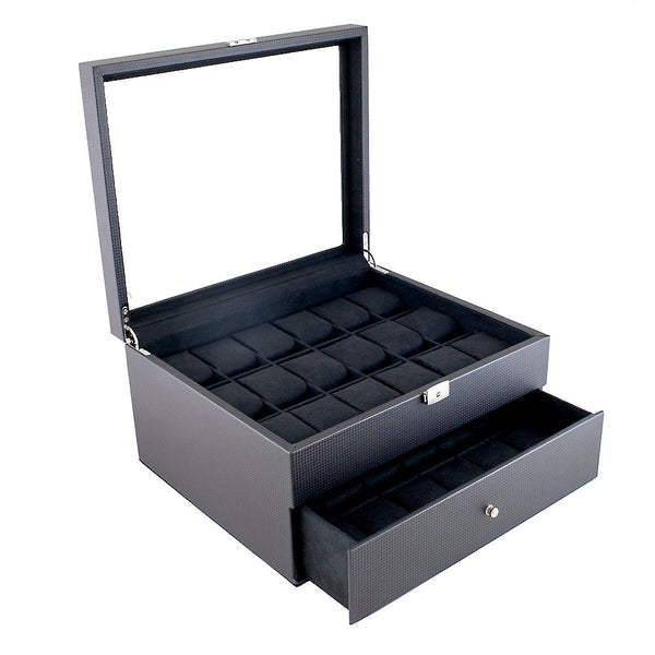 Carbon 36 - Watch Box - Caddy Bay Collection