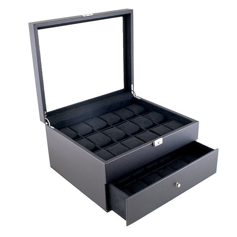 Carbon 36 - Watch Box - Caddy Bay Collection