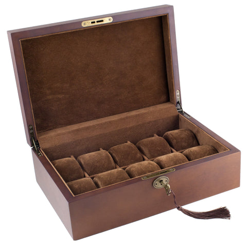 Vintage 10 - Solid Top - Watch Box