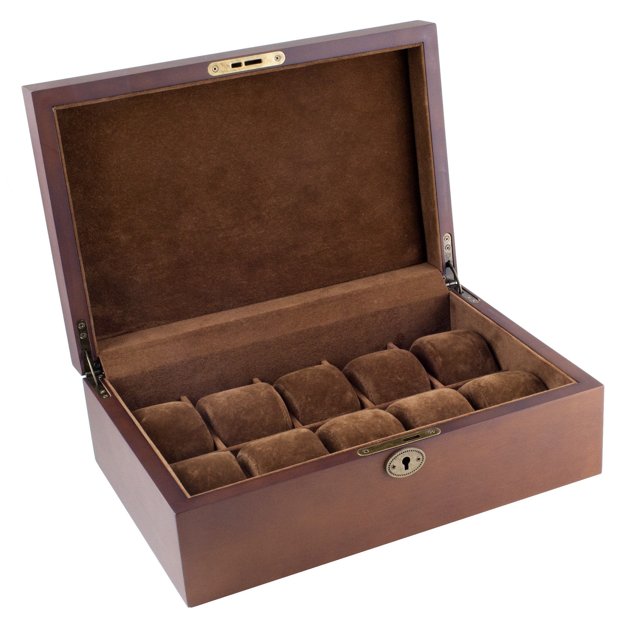 Vintage 10 - Solid Top - Watch Box - Caddy Bay Collection