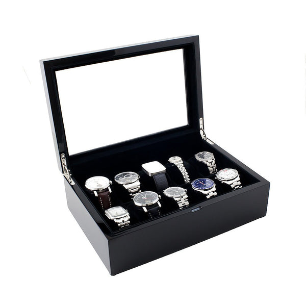 Obsidian 10 - Watch Box - Caddy Bay Collection