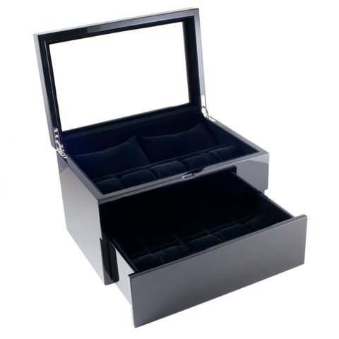 Obsidian 20 - Watch Box - Caddy Bay Collection