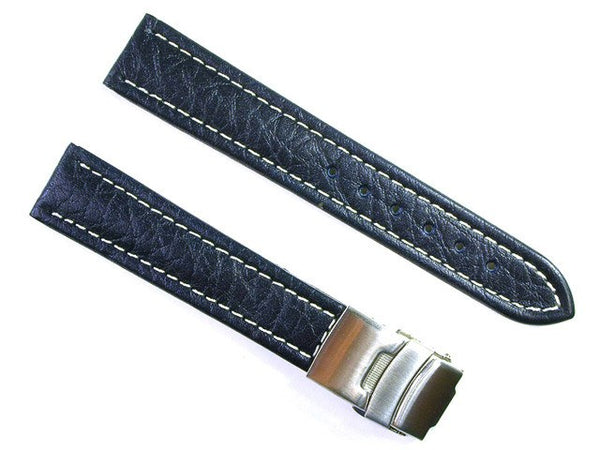 Buffalo Leather Watch Band - Flip Lock
