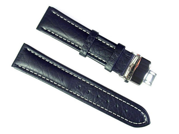 Buffalo Leather Watch Band - Butterfly