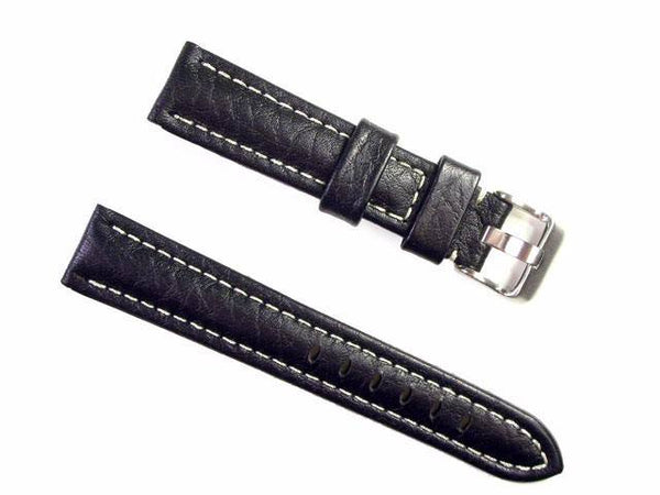 Wrinkled Buffalo Leather Watch Strap