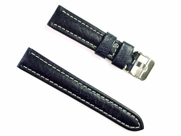 Wrinkled Buffalo Leather Watch Strap