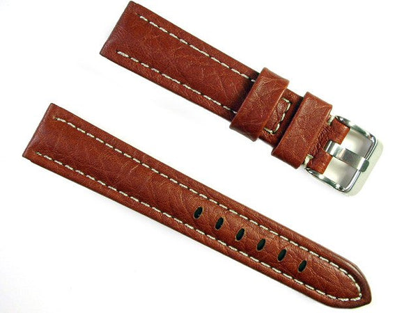 Wrinkled Buffalo Leather Watch Strap