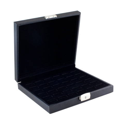 36 Slot Lockable Ring, Cuff Links Jewelry Case