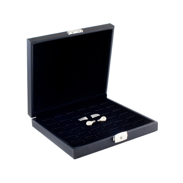 36 Slot Lockable Ring, Cuff Links Jewelry Case