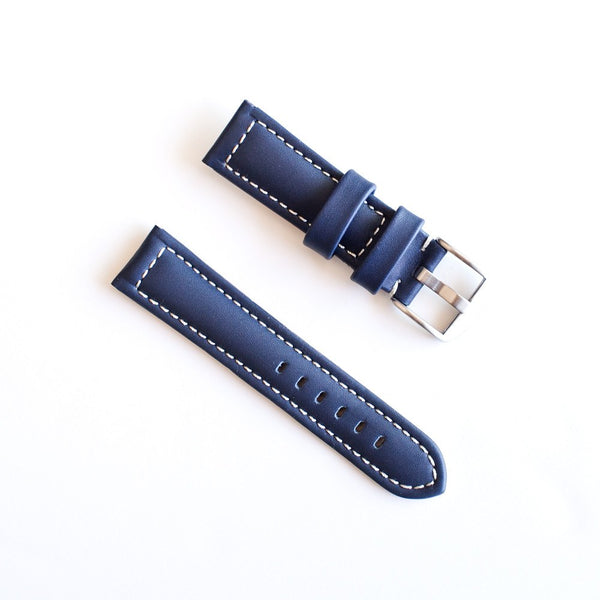 Waterproof Leather Watch Strap