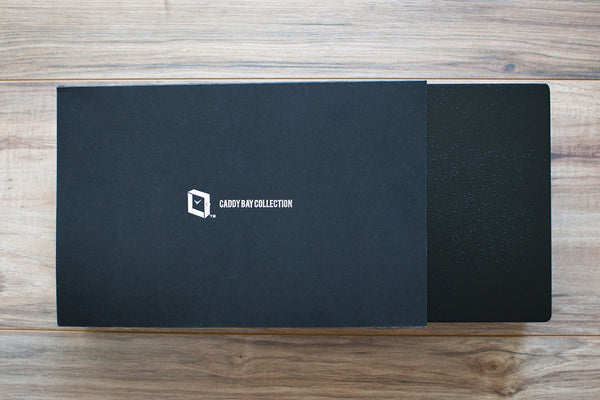 Watch Band Case - Obsidian Wood