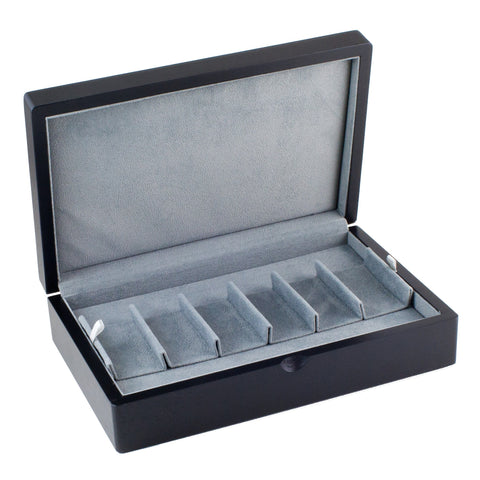 Watch Band Case - Obsidian Wood