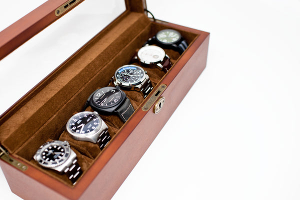 Vintage 6 - Watch Box - Caddy Bay Collection
