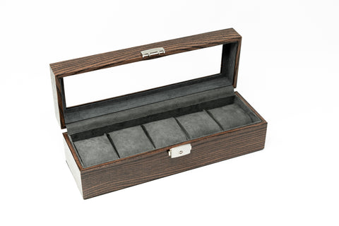 Ardesia 5 - Wood - Watch Box