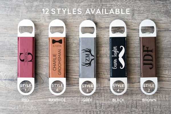 Vegan Leather - Bottle Opener