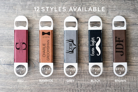 Vegan Leather - Bottle Opener