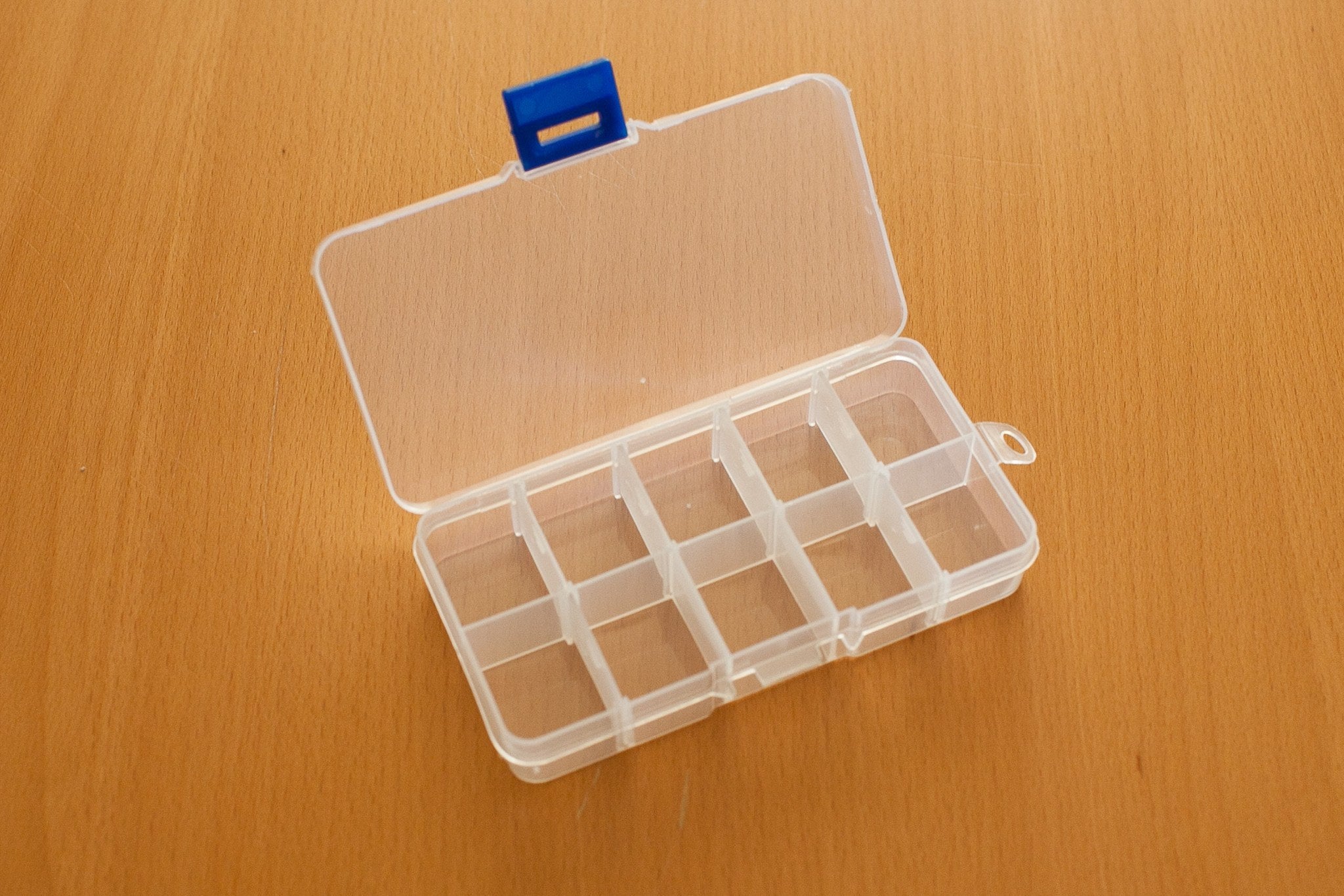 3 Pack Clear Plastic Multipurpose Organizer with 5 Compartments - Caddy Bay  Collection