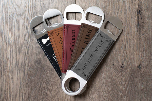 Vegan Leather - Bottle Opener
