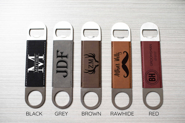 Vegan Leather - Bottle Opener