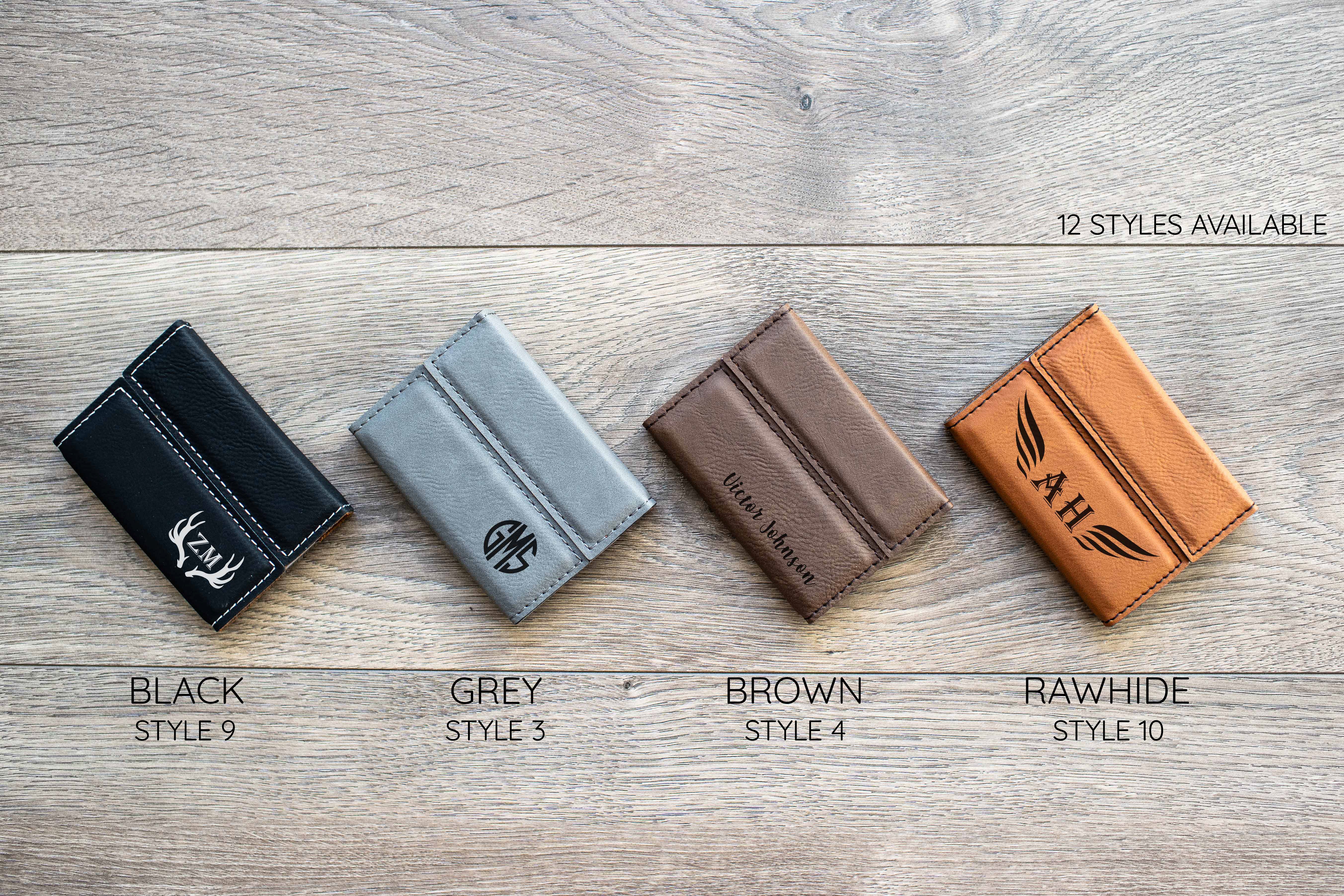 Vegan Leather - Business Card Holder - Caddy Bay Collection Vegan Leather - Business Card Holder - Caddy Bay Collection