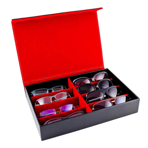 Sunglasses and Accessories Case - Red