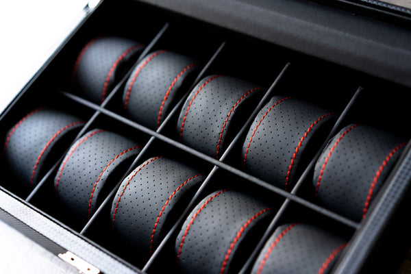 Carbon 10 - Red - Watch Box
