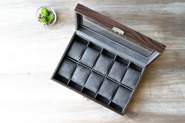 Ardesia 10 - Wood - Watch Box