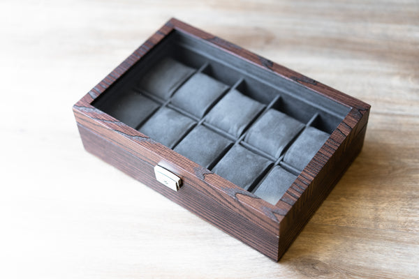 Ardesia 10 - Wood - Watch Box