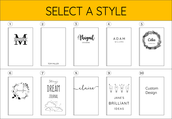 Vegan Leather - Journal