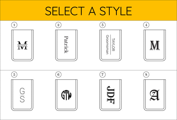 Vegan Leather - Money Clip