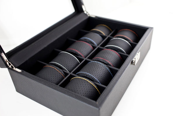 Carbon 10 - Assorted - Watch Box - Caddy Bay Collection