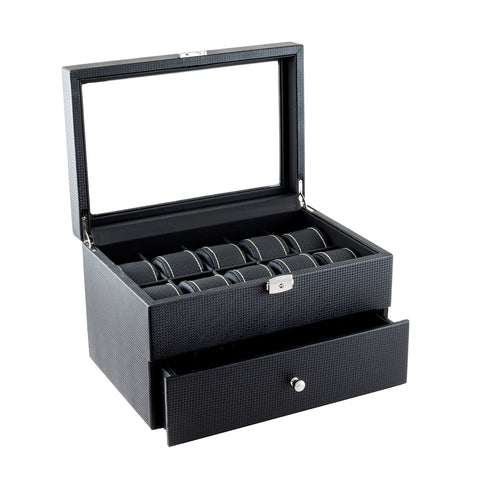Carbon 20 - White - Watch Box