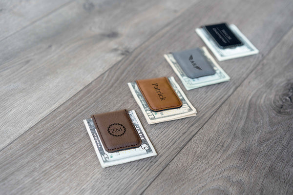 Vegan Leather - Money Clip