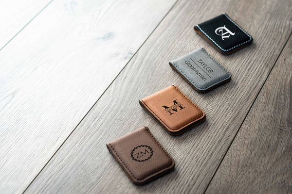 Vegan Leather - Money Clip