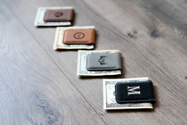 Vegan Leather - Money Clip