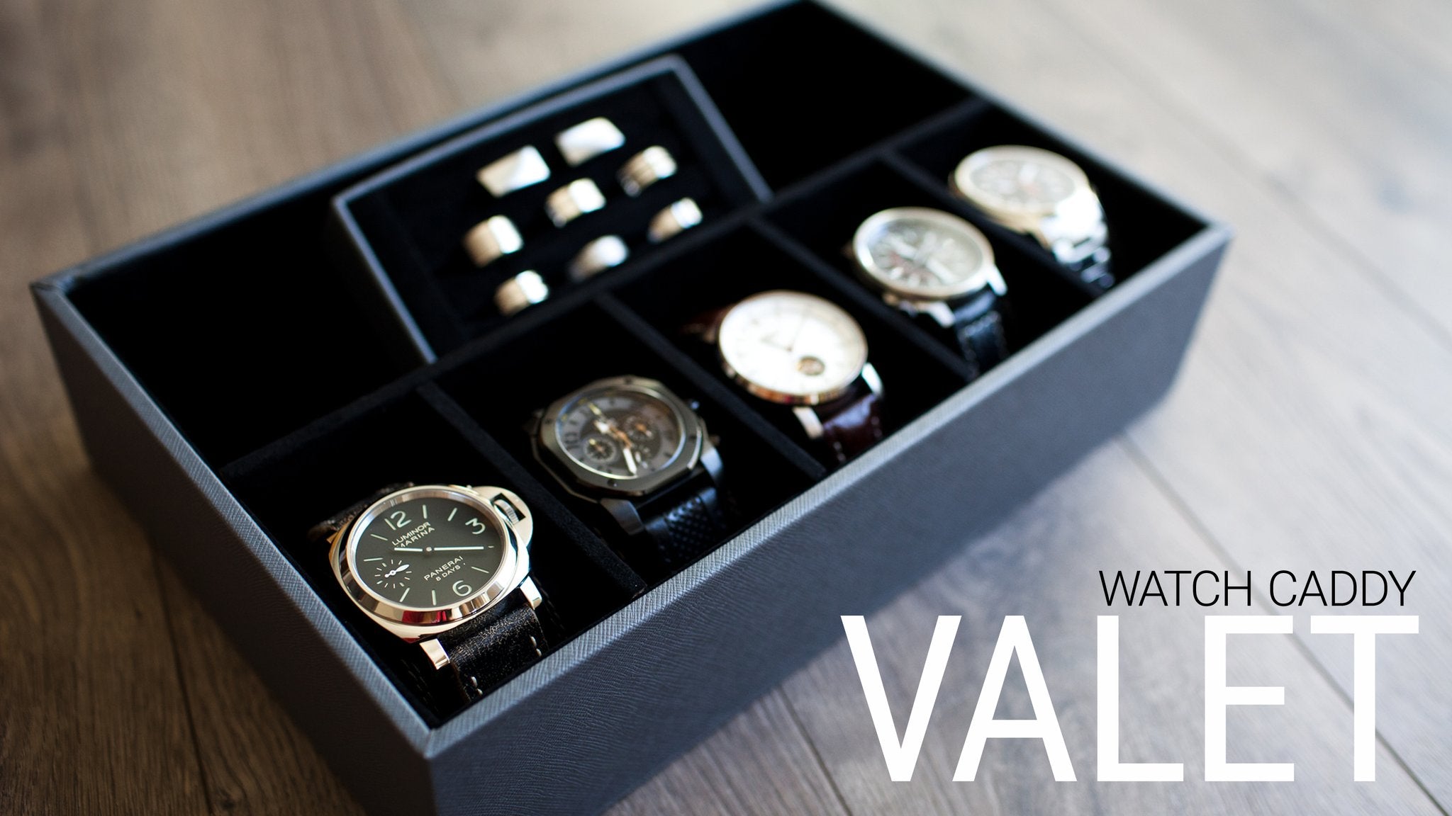 Watch Caddy Valet Tray Watch Box